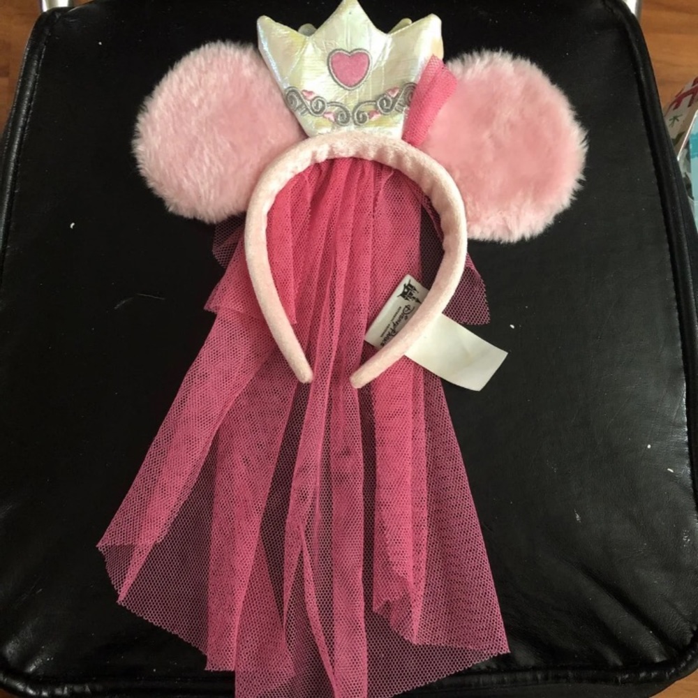 Disney Parks Pink Princess Minnie Ears